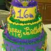 Mardi Gras Sweet 16th