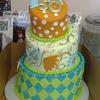 Topsy turvy cake for a special 50th birthday!